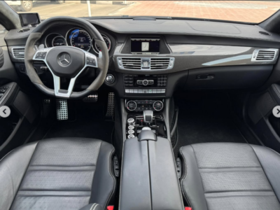 2014 Mercedes-Benz CLS63s AMG 5.5-liter V8 Cylinders Petrol Engine Black 4-door Coupe