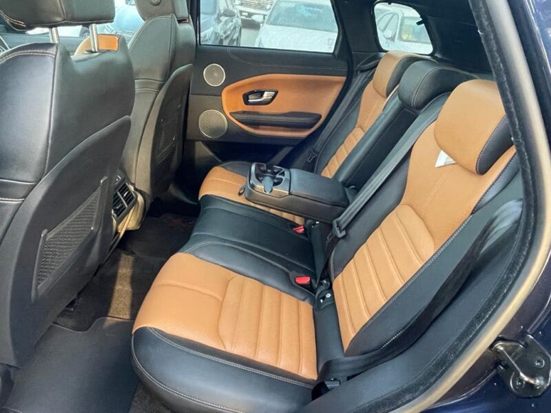 2018 Land Rover Range Rover Evoque 2.0 Litre TD4 Turbocharged Diesel Engine Blue Tan SUV