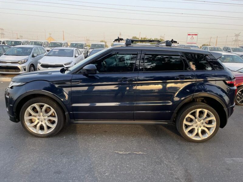 2018 Land Rover Range Rover Evoque 2.0 Litre TD4 Turbocharged Diesel Engine Blue Tan SUV