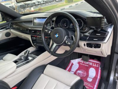2017 BMW X6 xDrive40d 3.0L 6 Cylinder Diesel TwinPower Turbo Engine Grey Beige SUV