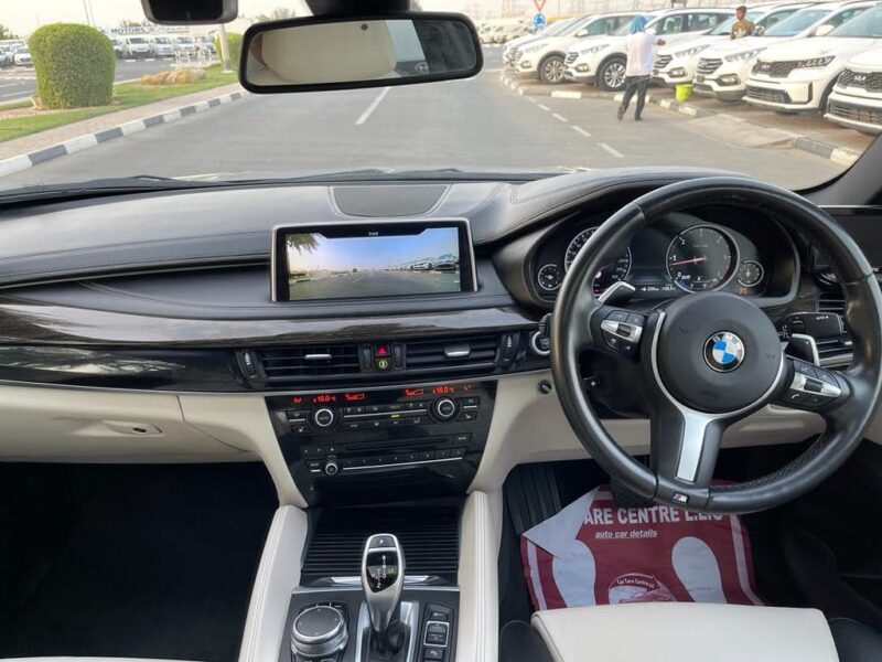2017 BMW X6 xDrive40d 3.0L 6 Cylinder Diesel TwinPower Turbo Engine Grey Beige SUV