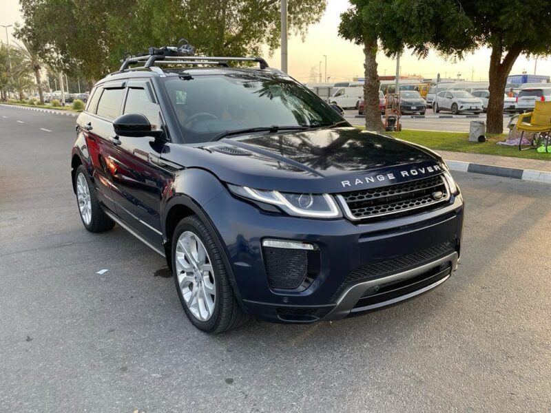 2018 Land Rover Range Rover Evoque 2.0 Litre TD4 Turbocharged Diesel Engine Blue Tan SUV