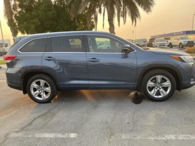 2016 Toyota Kluger Grande 3.5 Litres 6 Cylinders Petrol Engine Blue Black SUV Automatic