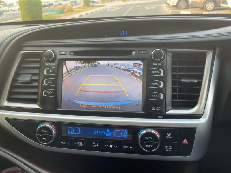 2016 Toyota Kluger Grande 3.5 Litres 6 Cylinders Petrol Engine Blue Black SUV Automatic