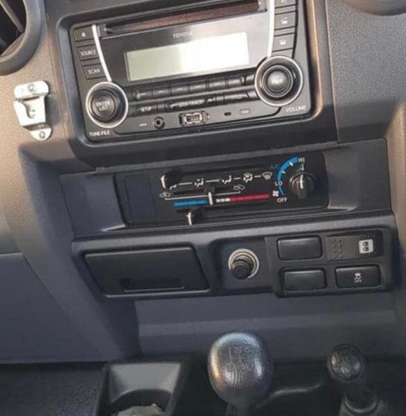 2017 Toyota Land Cruiser 79 Series Single Cab Pickup 4.5L V8 Turbo Diesel Grey Pickup Truck