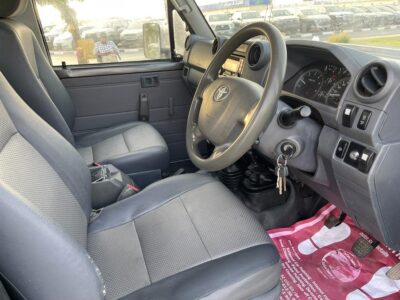 2017 Toyota Land Cruiser 79 Series Single Cab Pickup 4.5L V8 Turbo Diesel Grey Pickup Truck