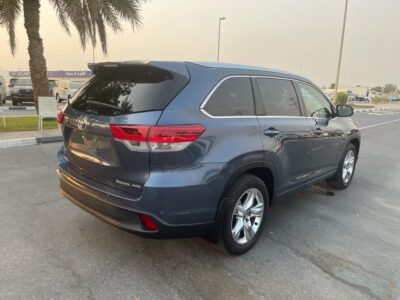 2016 Toyota Kluger Grande 3.5 Litres 6 Cylinders Petrol Engine Blue Black SUV Automatic