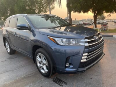 2016 Toyota Kluger Grande 3.5 Litres 6 Cylinders Petrol Engine Blue Black SUV Automatic