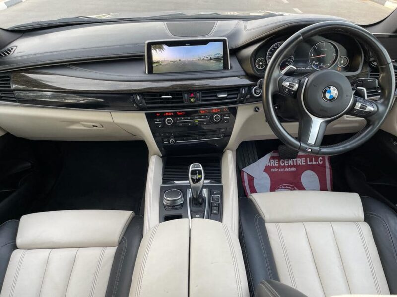 2017 BMW X6 xDrive40d 3.0L 6 Cylinder Diesel TwinPower Turbo Engine Grey Beige SUV