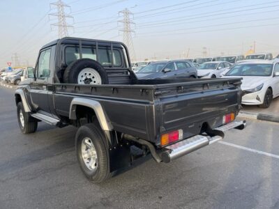 2017 Toyota Land Cruiser 79 Series Single Cab Pickup 4.5L V8 Turbo Diesel Grey Pickup Truck