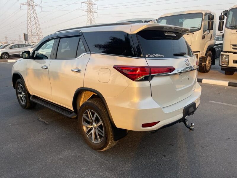 2019 Toyota Fortuner Crusade 2.8 Litres 4 cylinders Turbo Intercooled Engine White Red SUV