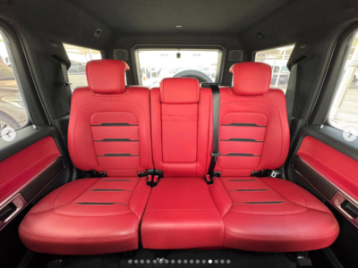 2023 Mercedes-Benz G 63 AMG Edition 55 4.0-liter V8 biturbo Petrol Engine White Red SUV
