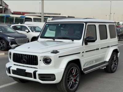 2023 Mercedes-Benz G 63 AMG Edition 55 4.0-liter V8 biturbo Petrol Engine White Red SUV