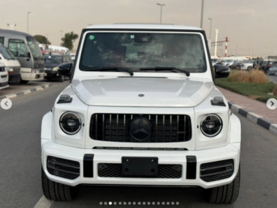 2023 Mercedes-Benz G 63 AMG Edition 55 4.0-liter V8 biturbo Petrol Engine White Red SUV