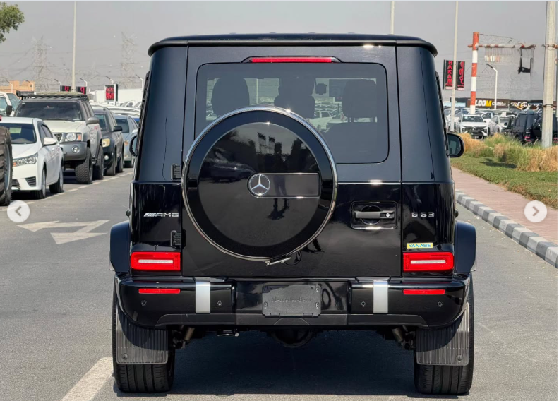 2019 Mercedes-Benz G 63 AMG 4.0 Litre V8 Biturbo Petrol Engine Black Brown SUV