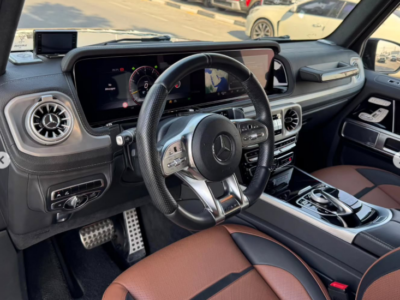 2019 Mercedes-Benz G 63 AMG 4.0 Litre V8 Biturbo Petrol Engine Black Brown SUV