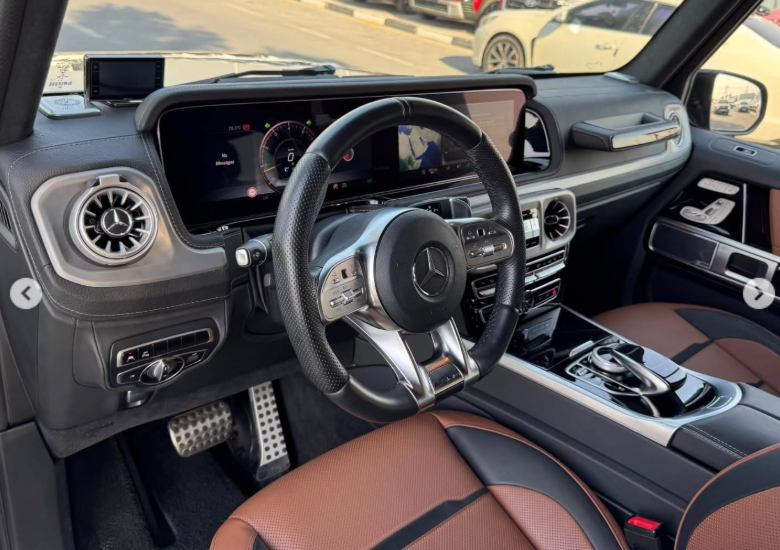 2019 Mercedes-Benz G 63 AMG 4.0 Litre V8 Biturbo Petrol Engine Black Brown SUV