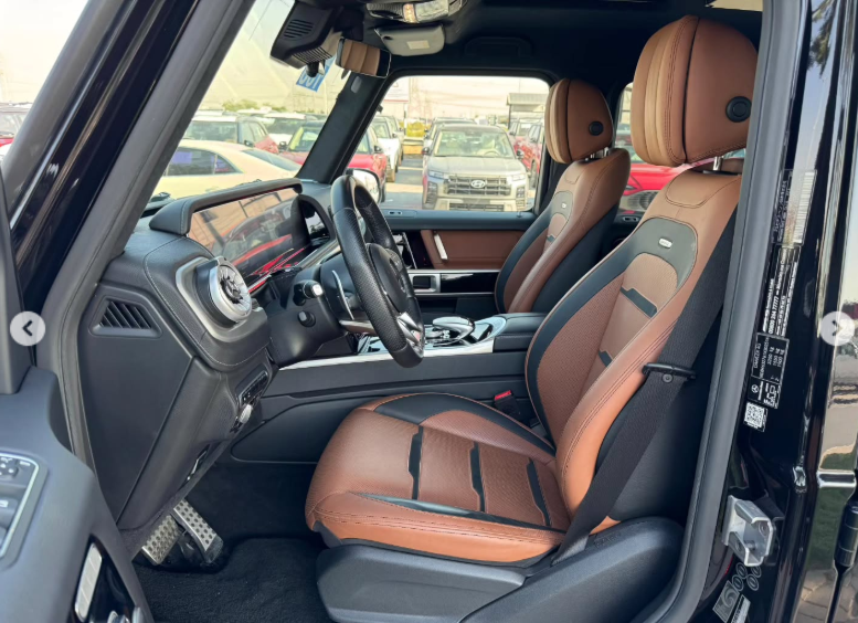 2019 Mercedes-Benz G 63 AMG 4.0 Litre V8 Biturbo Petrol Engine Black Brown SUV