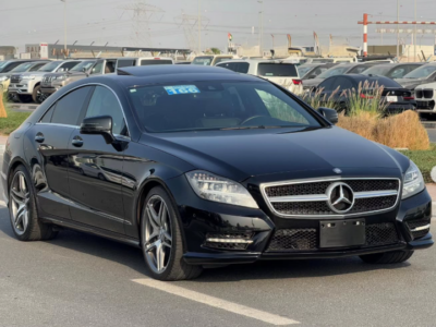 2012 Mercedes-Benz CLS 550 4.6-liter V8 Biturbo Petrol Engine Black 4-Door Coupe