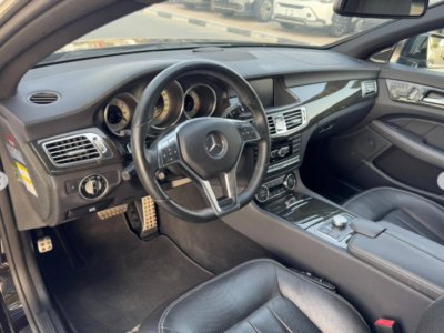 2012 Mercedes-Benz CLS 550 4.6-liter V8 Biturbo Petrol Engine Black 4-Door Coupe