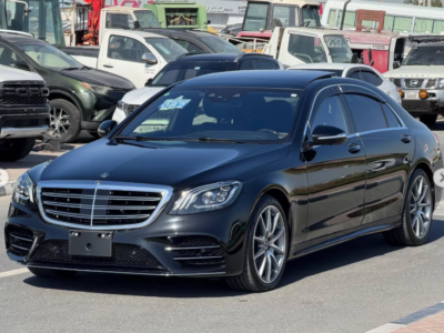 2019 Mercedes-Benz S-Class S 450L 3.0L V6 twin-turbocharged Petrol Black Luxury Sedan
