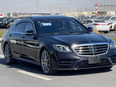 2019 Mercedes-Benz S-Class S 450L 3.0L V6 twin-turbocharged Petrol Black Luxury Sedan