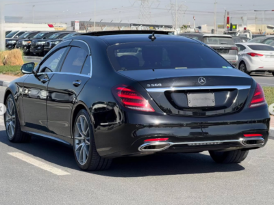 2019 Mercedes-Benz S-Class S 450L 3.0L V6 twin-turbocharged Petrol Black Luxury Sedan