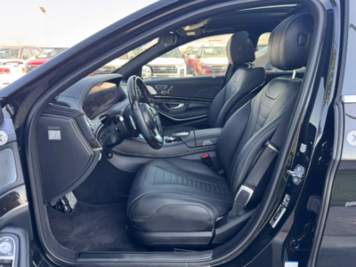 2019 Mercedes-Benz S-Class S 450L 3.0L V6 twin-turbocharged Petrol Black Luxury Sedan