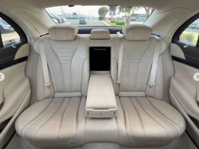 2020 Mercedes-Benz S 450 3.0 Litres V6 Biturbo Petrol Engine White Beige Luxury Sedan