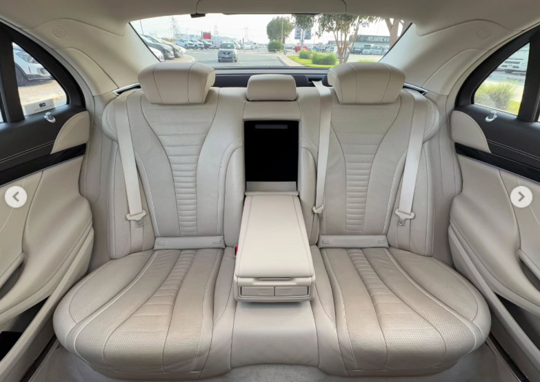 2020 Mercedes-Benz S 450 3.0 Litres V6 Biturbo Petrol Engine White Beige Luxury Sedan