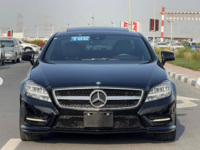 2012 Mercedes-Benz CLS 550 4.6-liter V8 Biturbo Petrol Engine Black 4-Door Coupe