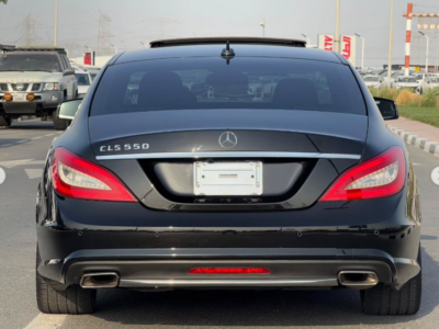 2012 Mercedes-Benz CLS 550 4.6-liter V8 Biturbo Petrol Engine Black 4-Door Coupe