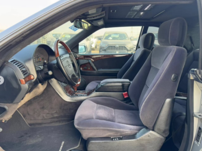 1994 Mercedes-Benz CL 600 6.0 Liter 12 cylinders Petrol Engine Grey Black 2-Door Coupe