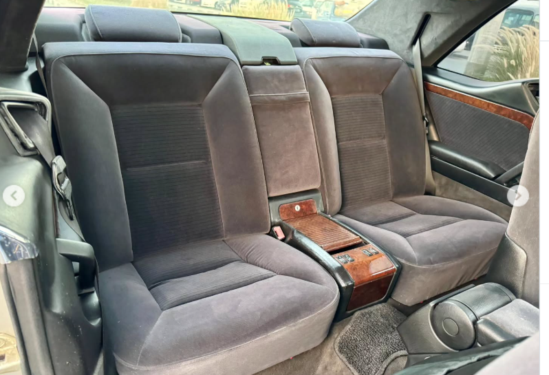 1994 Mercedes-Benz CL 600 6.0 Liter 12 cylinders Petrol Engine Grey Black 2-Door Coupe