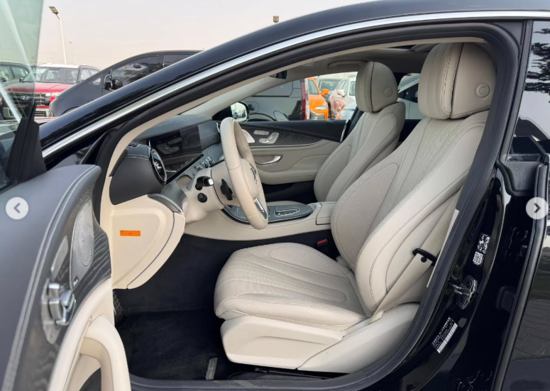 2021 Mercedes-Benz CLS 450 3.0-liter turbocharged inline-6 Engine Black Beige Luxury Sedan