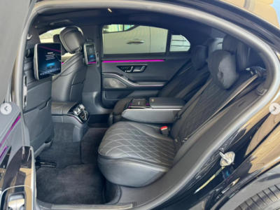 2021 Mercedes-Benz S 500 4MATIC 3.0-liter turbocharged inline-six Engine Black Luxury Sedan