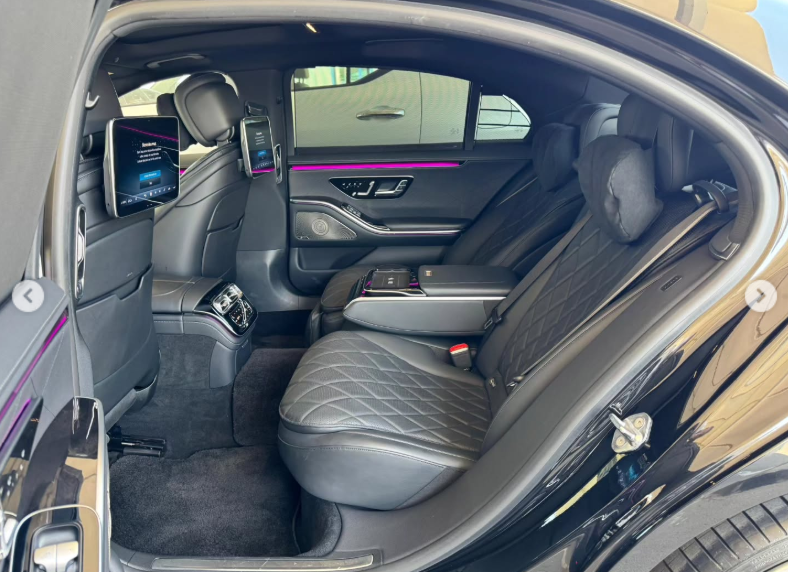 2021 Mercedes-Benz S 500 4MATIC 3.0-liter turbocharged inline-six Engine Black Luxury Sedan