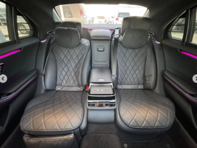 2021 Mercedes-Benz S 500 4MATIC 3.0-liter turbocharged inline-six Engine Black Luxury Sedan