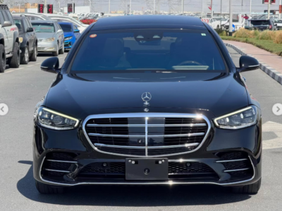 2021 Mercedes-Benz S 500 4MATIC 3.0-liter turbocharged inline-six Engine Black Luxury Sedan
