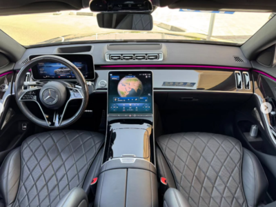 2021 Mercedes-Benz S 500 4MATIC 3.0-liter turbocharged inline-six Engine Black Luxury Sedan