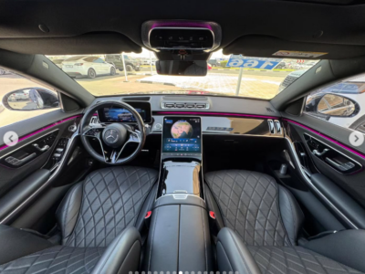 2021 Mercedes-Benz S 500 4MATIC 3.0-liter turbocharged inline-six Engine Black Luxury Sedan