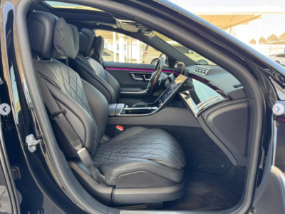 2021 Mercedes-Benz S 500 4MATIC 3.0-liter turbocharged inline-six Engine Black Luxury Sedan