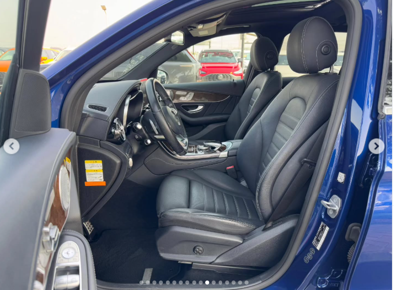 2017 Mercedes-Benz GLC350 2.0-liter turbocharged inline-4 Petrol Engine Blue Black SUV