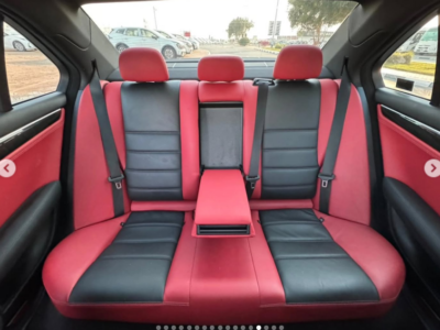 2012 Mercedes-Benz C 63 AMG P31 Development Package 6.2L V8 Engine Black Red Sedan