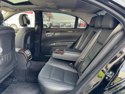 2012 Mercedes-Benz S550L AMG 4.6 Litres Twin-Turbo V8 Petrol Engine Black Sedan