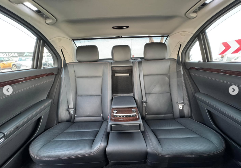 2012 Mercedes-Benz S550L AMG 4.6 Litres Twin-Turbo V8 Petrol Engine Black Sedan