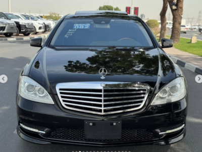 2012 Mercedes-Benz S550L AMG 4.6 Litres Twin-Turbo V8 Petrol Engine Black Sedan