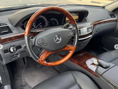 2012 Mercedes-Benz S550L AMG 4.6 Litres Twin-Turbo V8 Petrol Engine Black Sedan