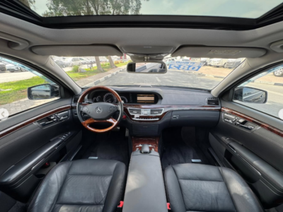 2012 Mercedes-Benz S550L AMG 4.6 Litres Twin-Turbo V8 Petrol Engine Black Sedan