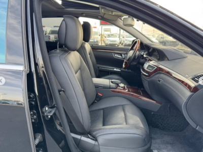 2012 Mercedes-Benz S550L AMG 4.6 Litres Twin-Turbo V8 Petrol Engine Black Sedan